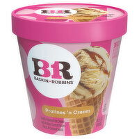 Baskin Robbins Ice Cream, Pralines 'n Cream - 14 Fluid ounce