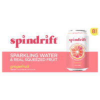 Spindrift Unsweetened Grapefruit Sparkling Water