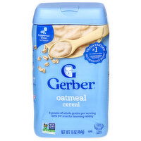 Gerber Supported Sitter 1st Foods Oatmeal Cereal - 16 Ounce