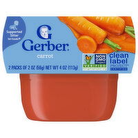 Gerber Supported Sitter 1st Foods Carrot - 4 Ounce