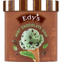 Dreyer's Ice Cream, Mint Chocolate Chip, 1.5 Quart