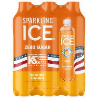 Sparkling Ice Zero Sugar Orange Mango Sparkling Water - 6 Each