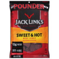 Jack Link's Beef Jerky, Sweet & Hot, 16 Ounce