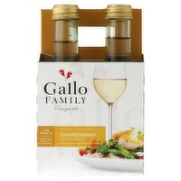 Gallo Family Vineyards Chardonnay White Wine 4 Single - 748 Millilitre