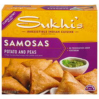 Sukhi's Mild Potato and Peas Samosa