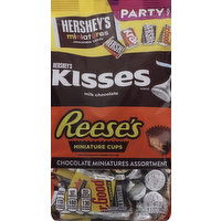 Hershey's Chocolate, Miniatures, Assortment, Party Pack, 35 Ounce