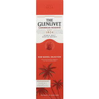 The Glenlivet Scotch Whisky, Single Malt, Caribbean Reserve - 750 Millilitre