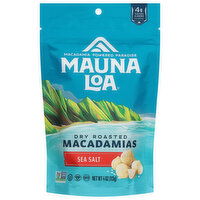 Mauna Loa Macadamias, Hawaiian Sea Salt, Dry Roasted - 4 Ounce