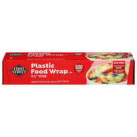 First Street Plastic Food Wrap,11.5 Inch Wide - 1 Each