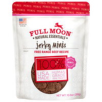 Full Moon Jerky Beef Recipe Minis Dog Treats - 10 Ounce