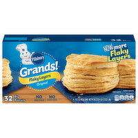 Pillsbury Biscuits, Original, Flaky Layers, 4 Each