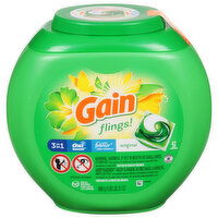 Gain Detergent, 3 in 1, Original, Pacs - 42 Each