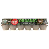 Vital Farms Organic Pasture-Raised Large Eggs - 12 Each