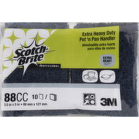 Scotch Brite Pot 'n Pan Handler, Extra Heavy Duty, 88CC - 10 Each