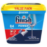 Finish Automatic Tabs Dishwasher Detergent Value Pack - 84 Each