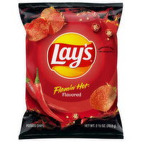 Lay's Potato Chips, Flamin' Hot Flavored - 2.5 Ounce