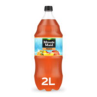 Minute Maid Peach Juice Drink Bottle