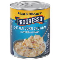 Progresso Chicken Corn Chowder Flavored with Bacon Soup - 18.5 Ounce