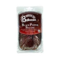 Bellentani Salami Sliced Black Pepper - 6 Ounce