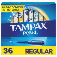 Tampax Pearl Tampons, Regular, 36 Each