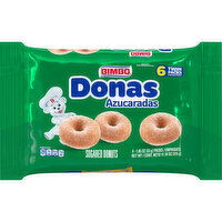 Bimbo Bimbo Donas Sugared Donuts Twin Pack, 6 count, 11.10 oz, 11.64 Ounce