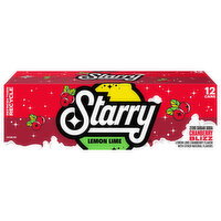 Starry Zero Sugar Lemon Lime Cranberry Blizz Soda - 12 Each
