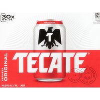 Tecate Beer, Lager, Original - 30 Each