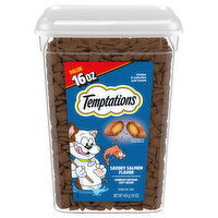 Temptations Treats for Cats, Savory Salmon Flavor, Value Size - 16 Ounce