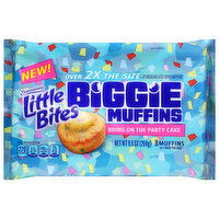 Entenmann's Biggie Muffins, Bring on the Party Cake, 4-Twin Packs - 4 Each