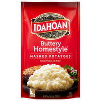 Idahoan Mashed Potatoes, Buttery Homestyle - 4 Ounce