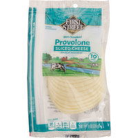 First Street Sliced Cheese, Provolone, Non-Smoked