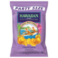 Hawaiian Potato Chips, Kettle Style, Crispy & Crunchy, Sweet Maui Onion - 13 Ounce