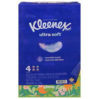 Kleenex Tissues, 3-Ply - 4 Each