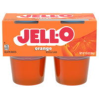 Jell-O Gelatin Snacks, Orange, 13.5 Ounce