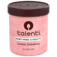 Talenti Dairy-Free Summer Strawberry Sorbetto - 1 Pint