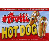 Efrutti Gummy Candy, Hot Dog - 60 Ounce