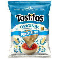 Tostitos Restaurant Style Original Tortilla Chips Party Size - 17 Ounce