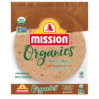 Mission Soft Taco Whole Wheat Tortillas - 6 Each