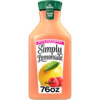 Simply Lemonade with Raspberry Bottle - 76 Fluid ounce