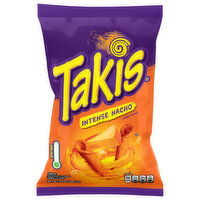 Takis Tortilla Chips, Intense Nacho, Non-Spicy