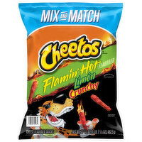 Cheetos Cheese Flavored Snacks, Flamin' Hot Limon Flavored, Crunchy - 17.375 Ounce