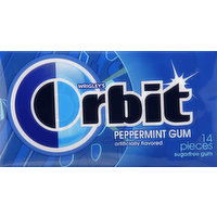 Orbit Gum, Sugarfree, Peppermint, 12 Each