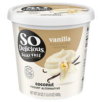 So Delicious Vanilla Dairy Free Vegan Coconut Milk Yogurt