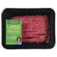 Laura's Lean Beef All Natural 92% Lean 8% Fat Ground Beef - 16 Ounce