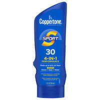Coppertone 4-in-1 Performance Broad Spectrum SPF 30 Sunscreen Lotion - 7 Fluid ounce
