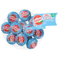 Babybel Semisoft Cheese, Light, Mini, 12 Each