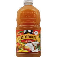 Langers Juice Cocktail, from Concentrate, Mango Coconut - 64 Ounce