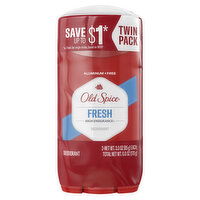 Old Spice High Endurance Deodorant for Men, Aluminum Free, Fresh Scent, 3.0 oz Twin Pack - 6 Ounce