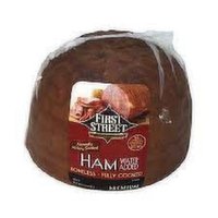 First Street Hickory Smoked Half Ham - 2.32 Pound