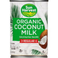 Sun Harvest Coconut Milk, Organic, Regular